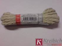 tkaničky lněné kulaté silné 9/90cm